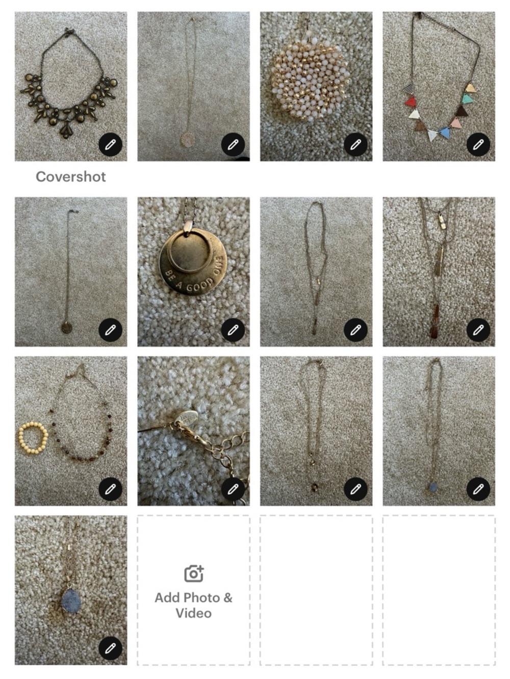 8 necklaces